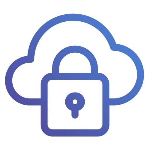Cloud Security Icon